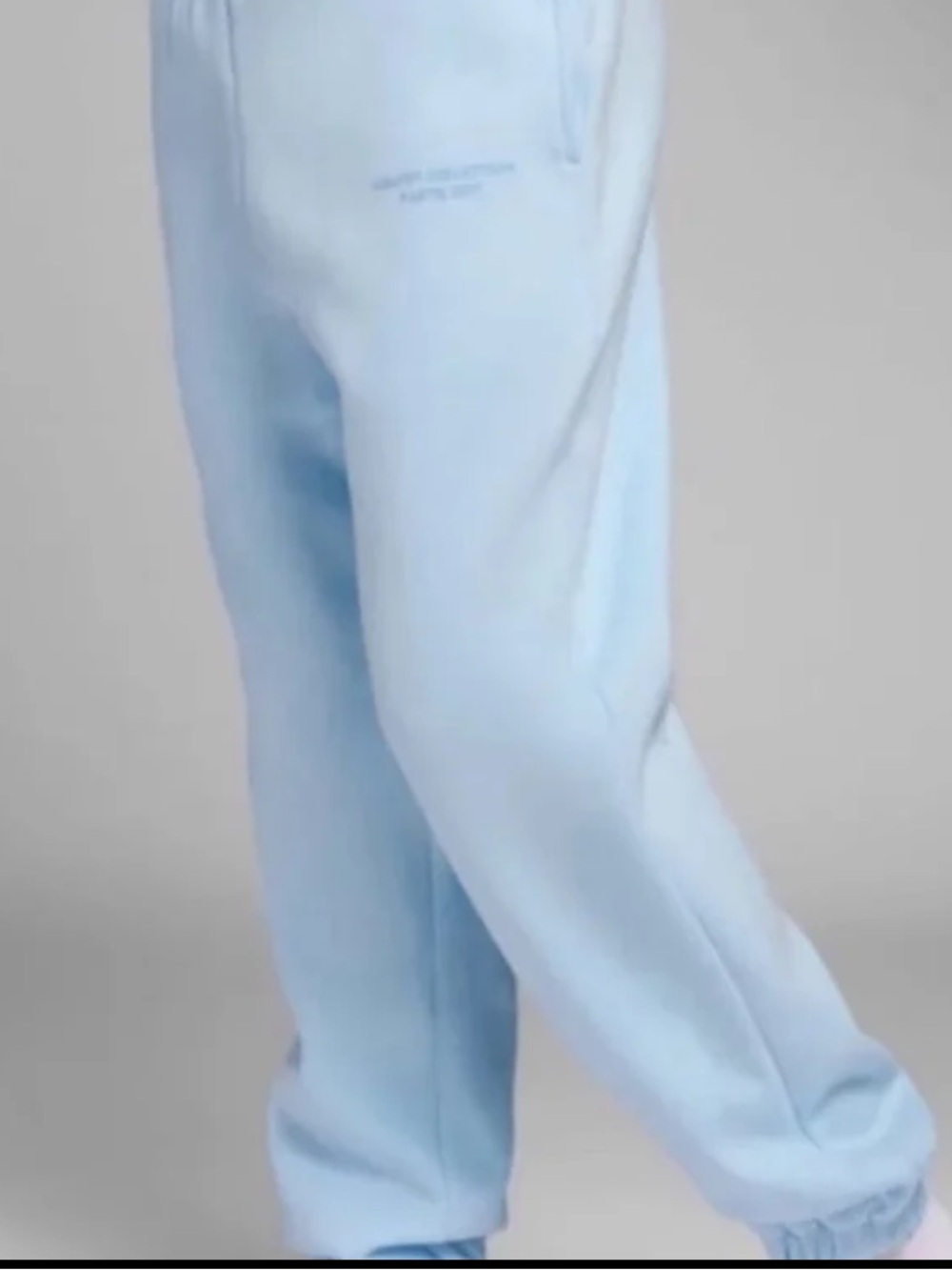 Comfrt baby blue sweatpants